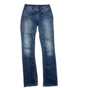 Silver Suki Mid Slim Boot Jeans Size W 25 / L33